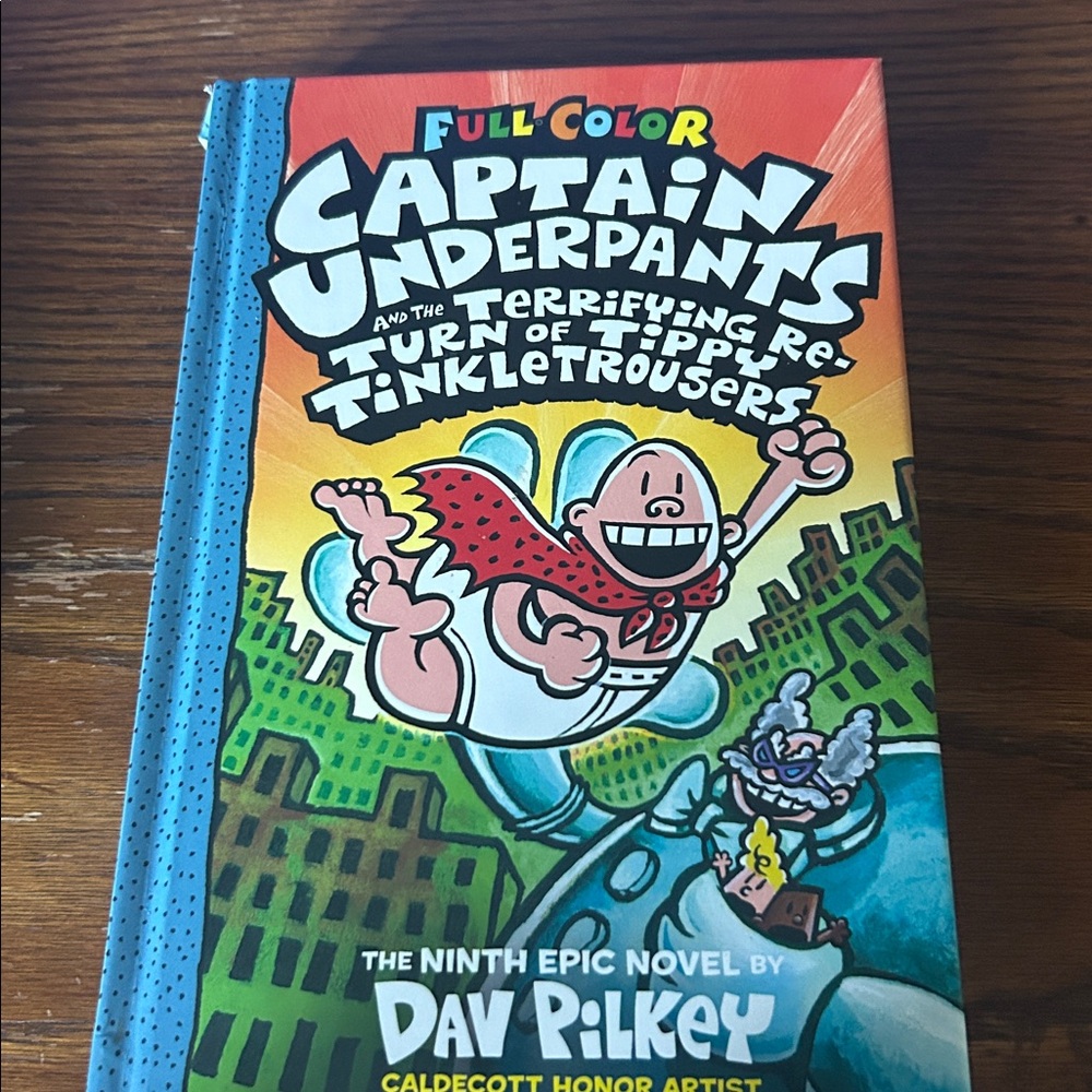 Captain Underpants Full Color Hardcover Book